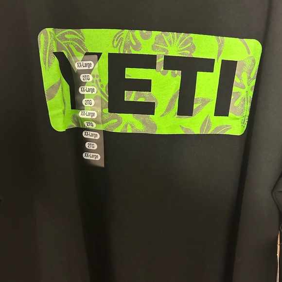 Men’s YETI Badge TShirt-XXL NWT! - Picture 1 of 4